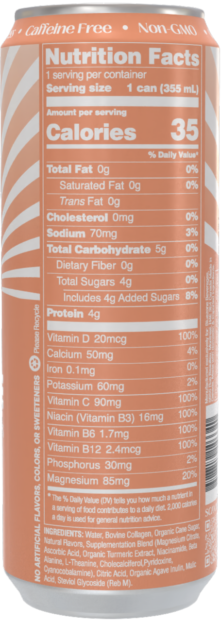 SG REVIVE 24 PACK - PEACH MANGO - ELEVATED WELLNESS BEVERAGE